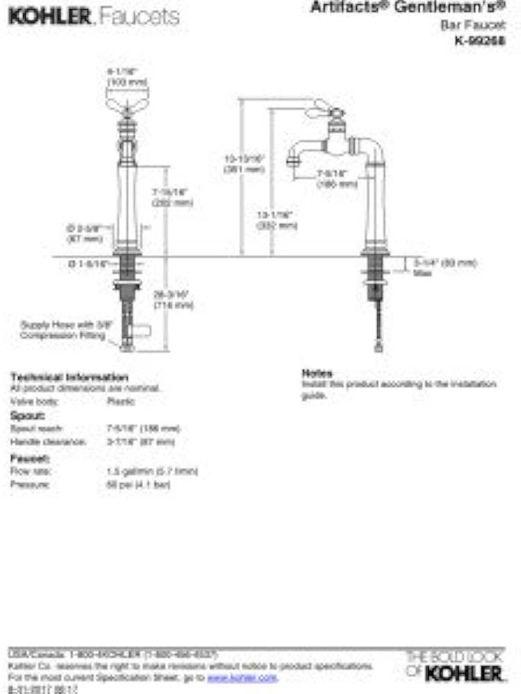 kohler simplice parts diagram