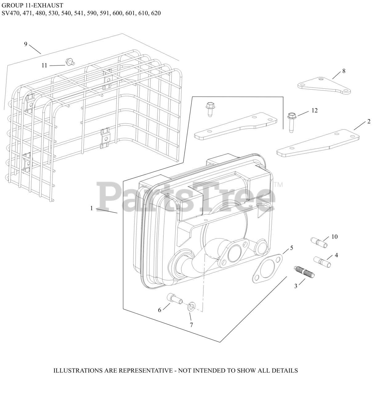 kohler sv540s parts diagram