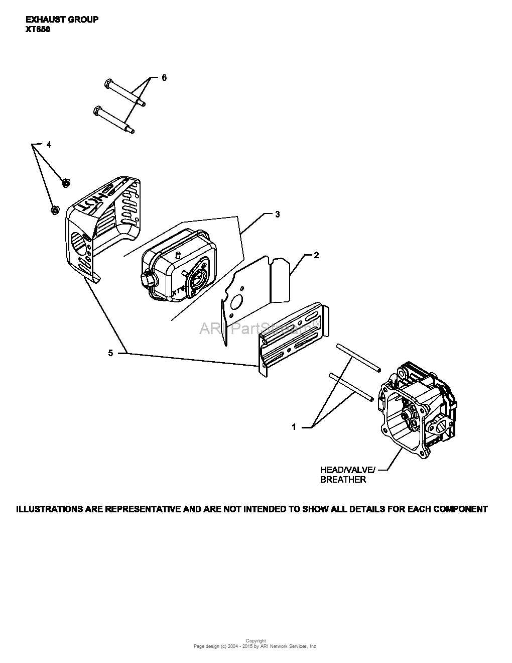 kohler xt 6 parts diagram