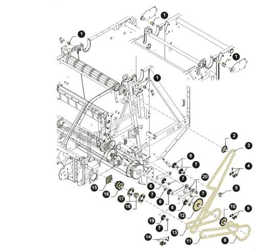 new holland br7060 parts diagram