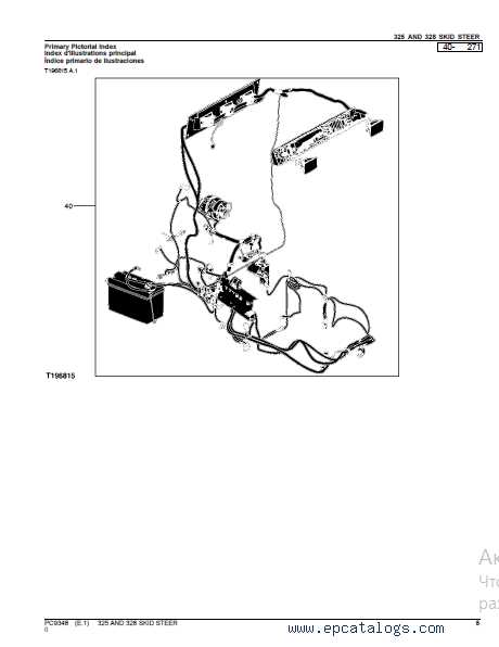 john deere 325g parts diagram