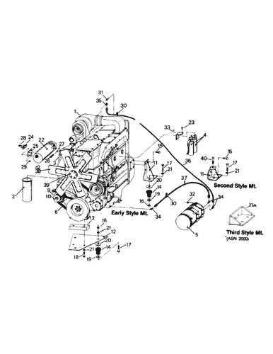 john deere 855 parts diagram