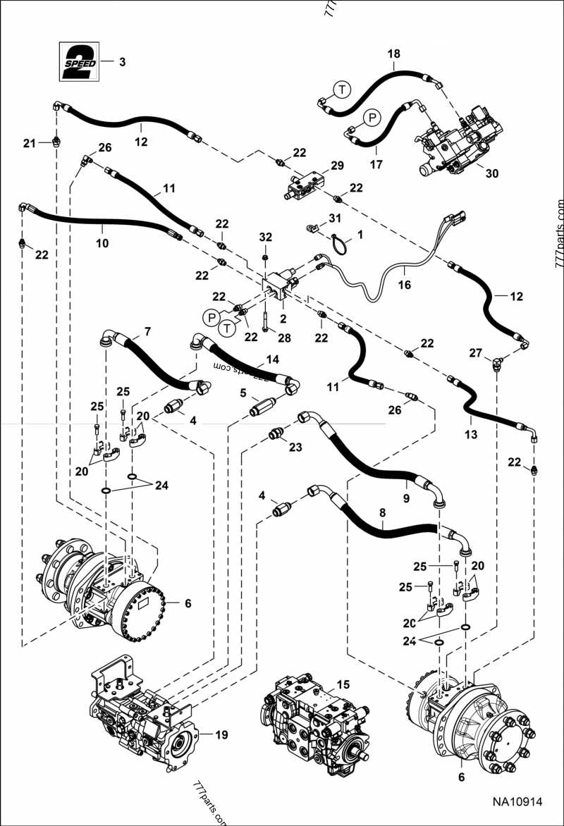 bobcat t770 parts diagram