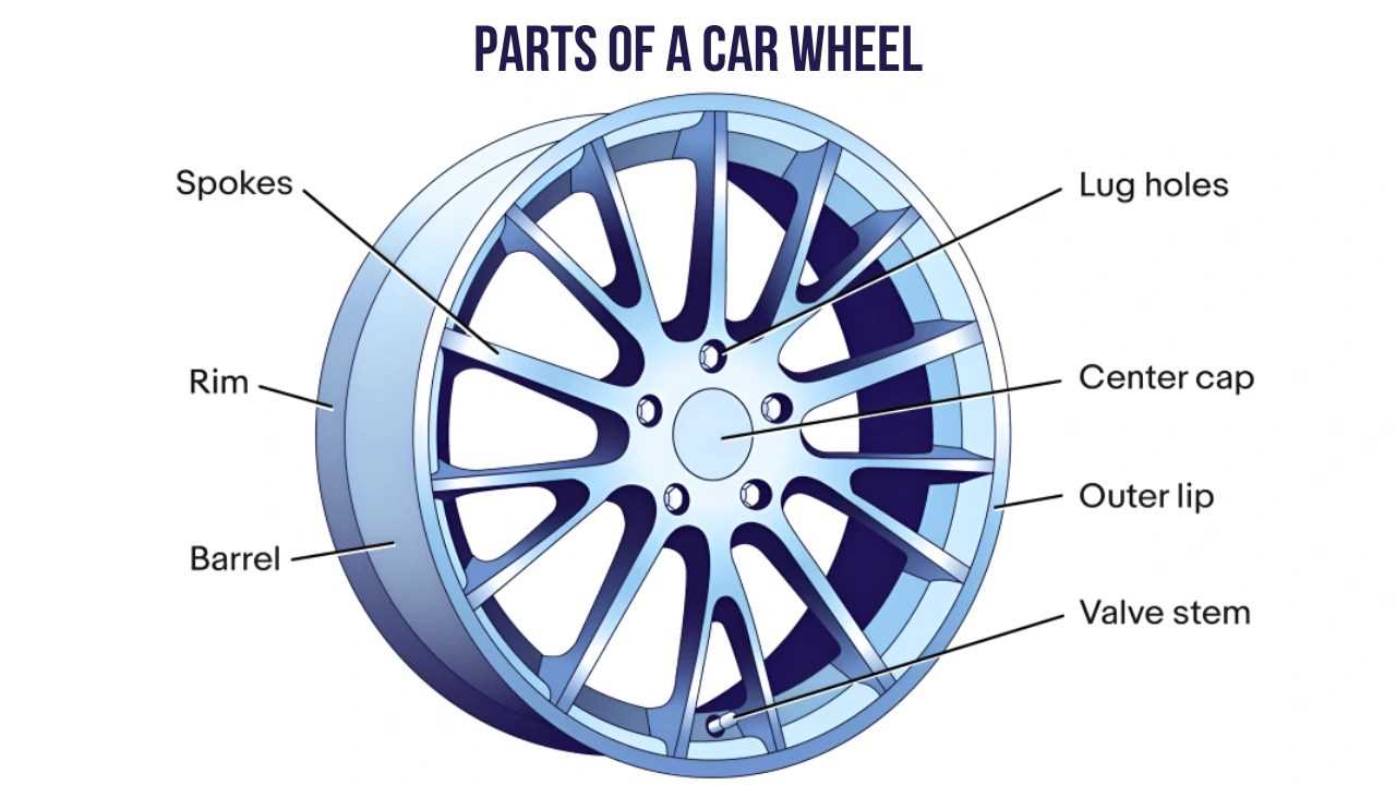 automobile parts diagram