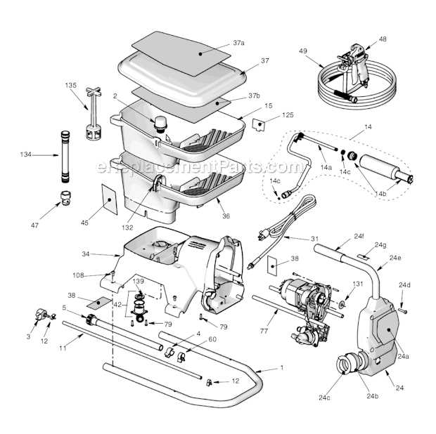 graco x5 parts diagram