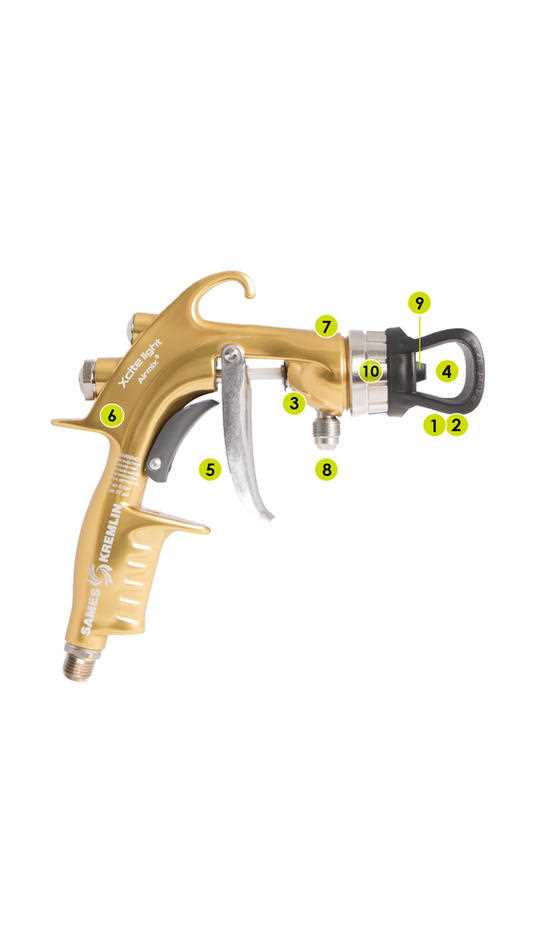 kremlin xcite parts diagram