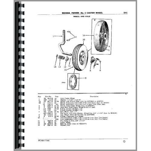 john deere no 9 sickle mower parts diagram