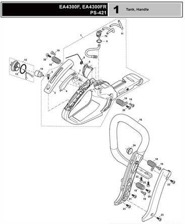 makita chainsaw parts diagram