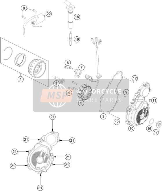 ktm 250 sx f parts diagram