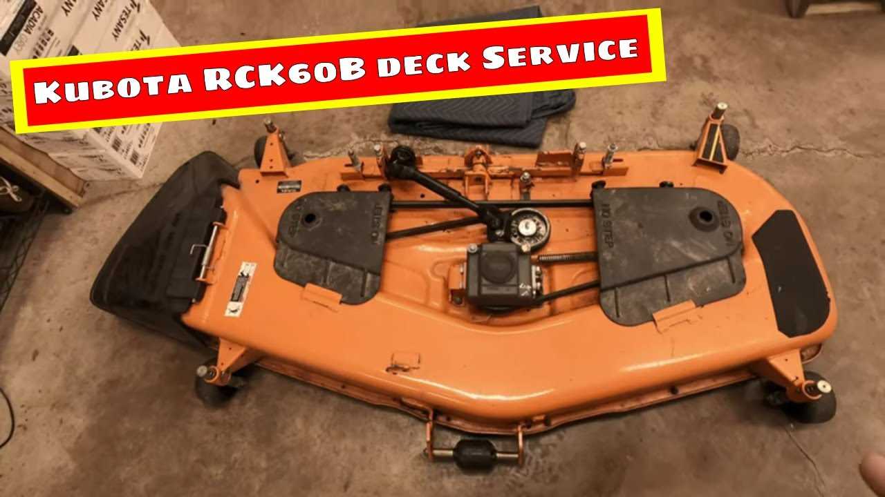 kubota 48 mower deck parts diagram