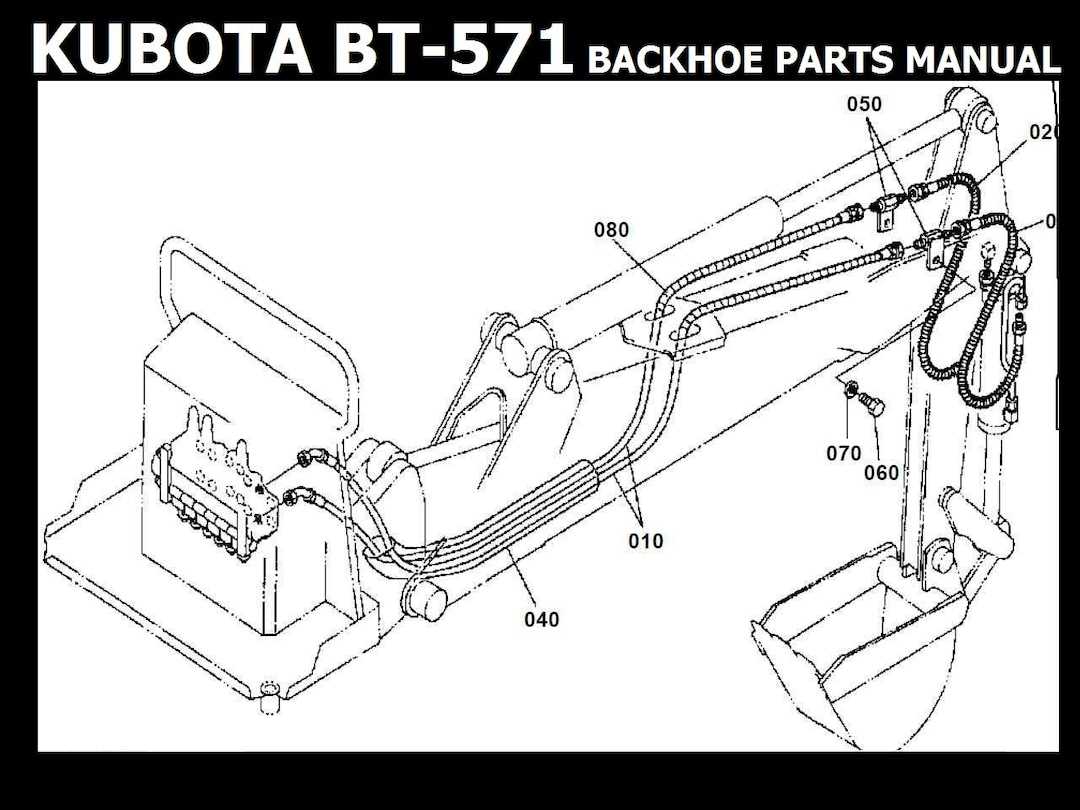 kubota b21 backhoe parts diagram