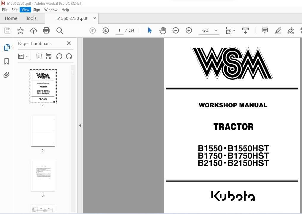 kubota b2150 parts diagram