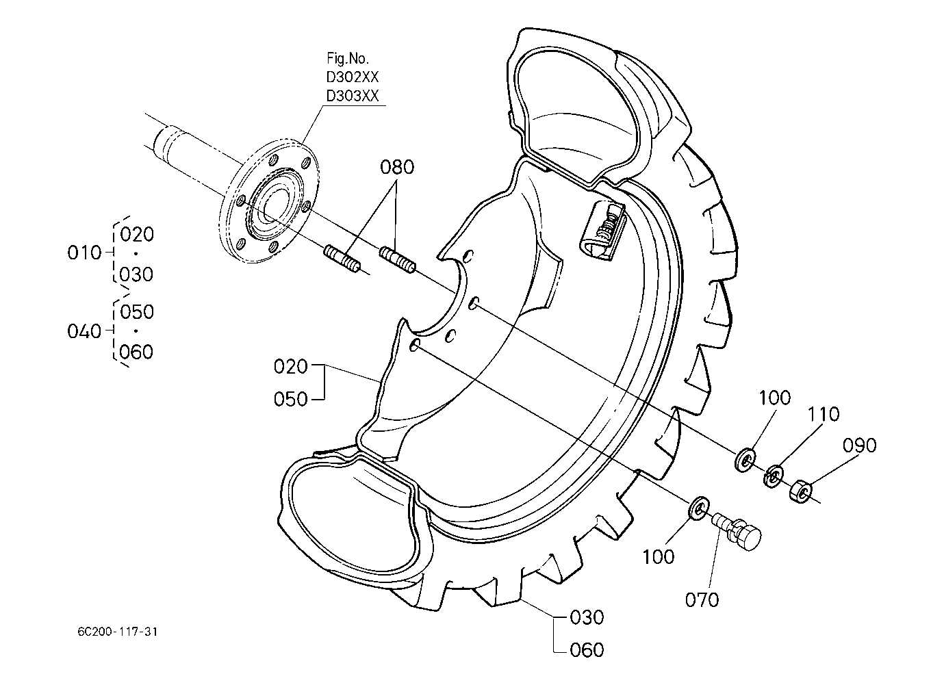 kubota b26 parts diagram