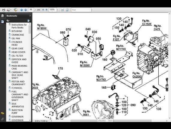 kubota bx parts diagram