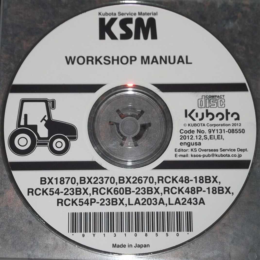 kubota bx1870 parts diagram