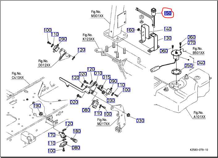 kubota bx2350 parts diagram