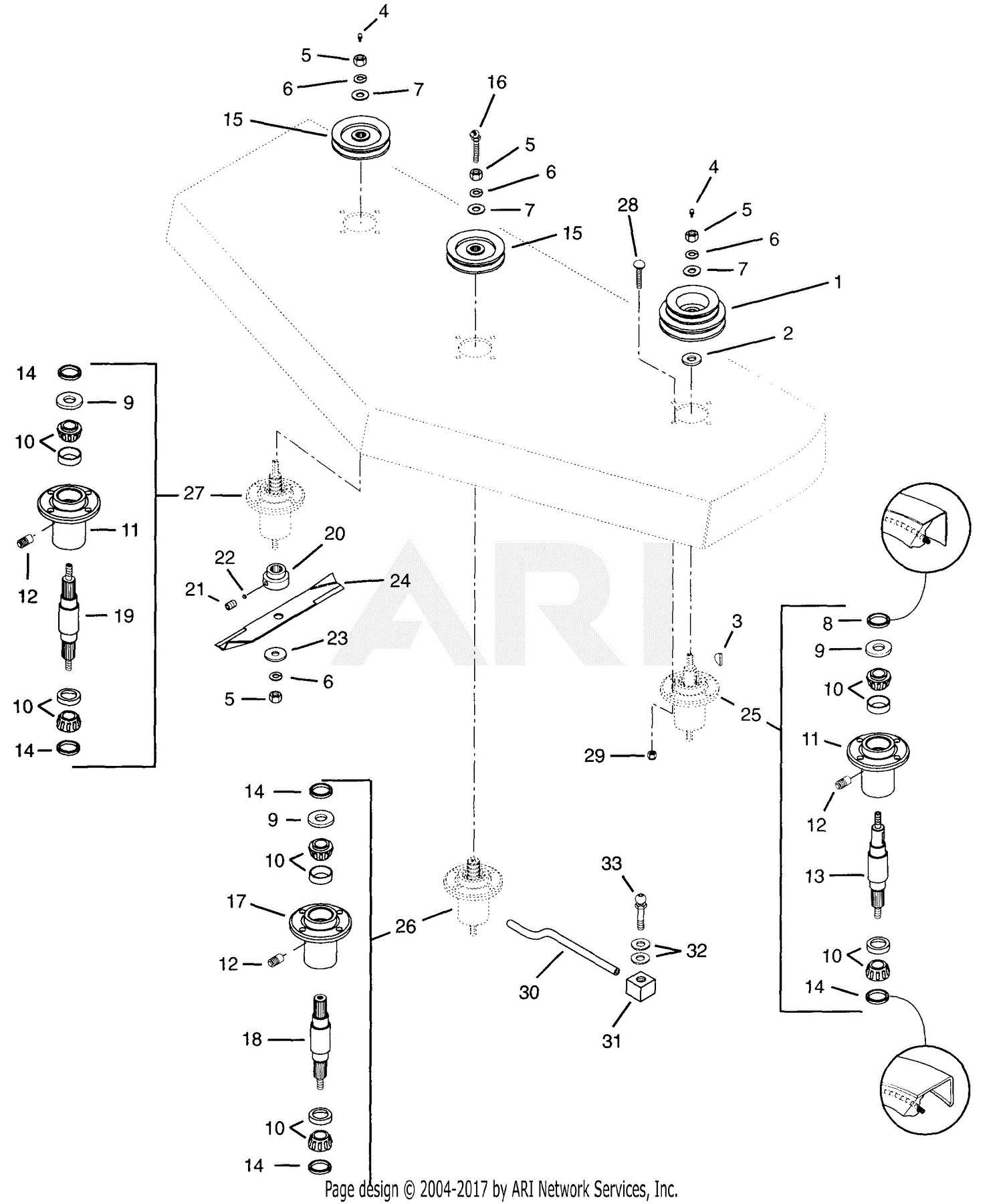 kubota bx2370 parts diagram