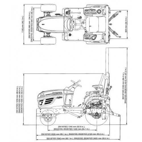 kubota bx2370 parts diagram