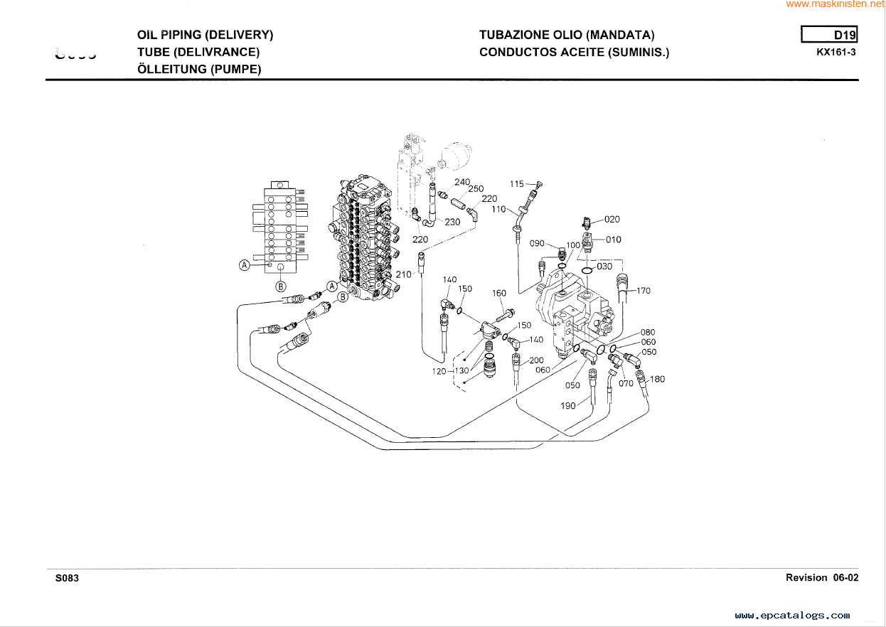 kubota excavator parts diagram