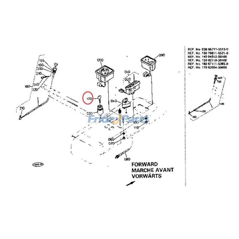 kubota f2000 parts diagram