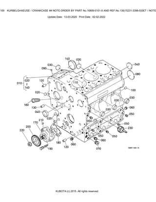 kubota k008 3 parts diagram