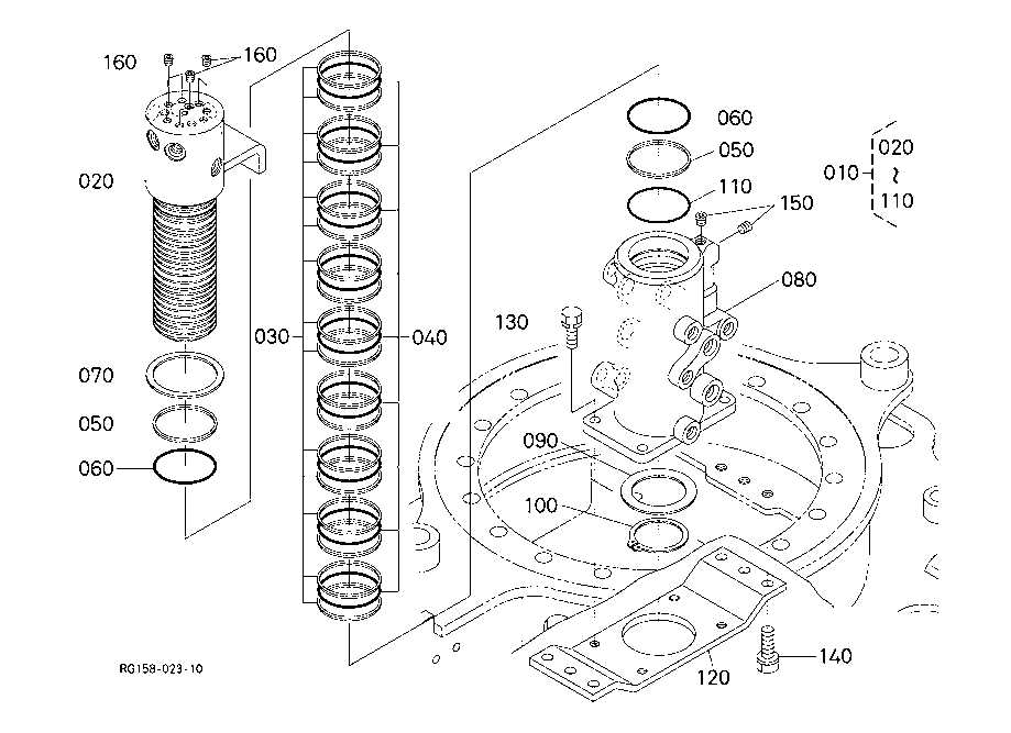 kubota kx018 4 parts diagram