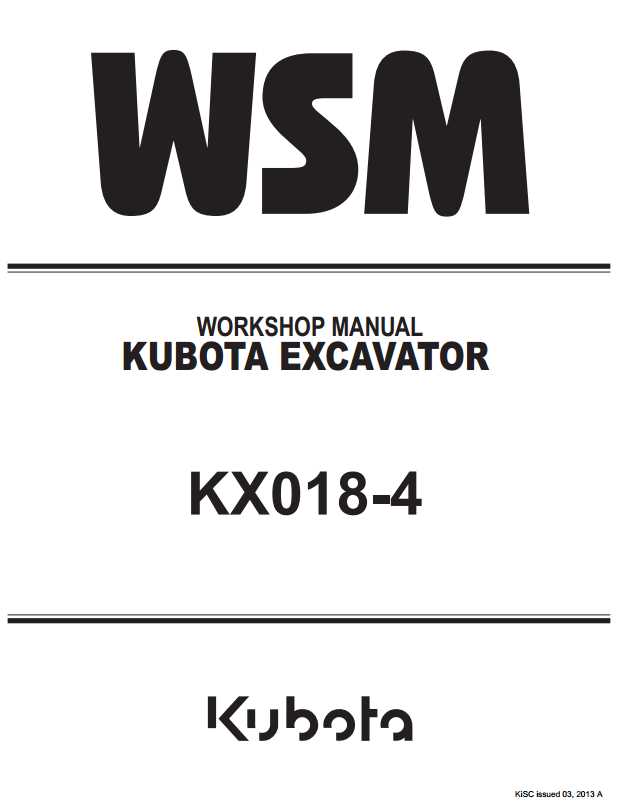 kubota kx018 4 parts diagram