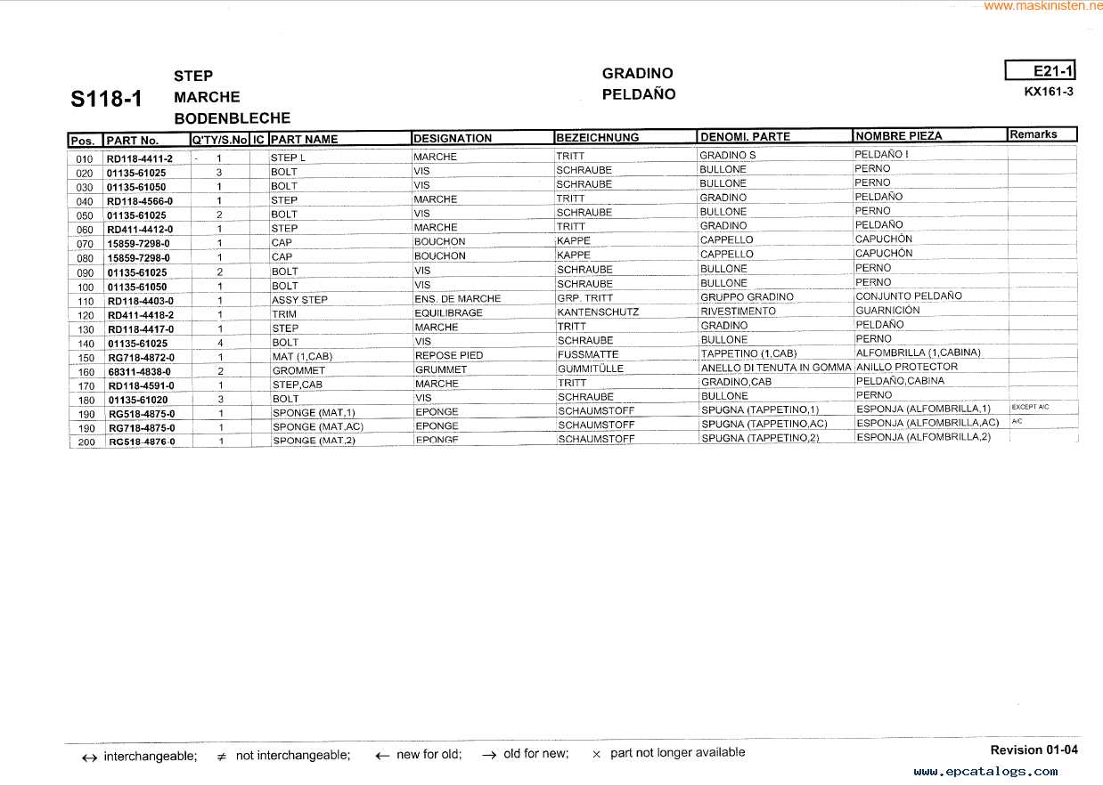 kubota kx161 3 parts diagram