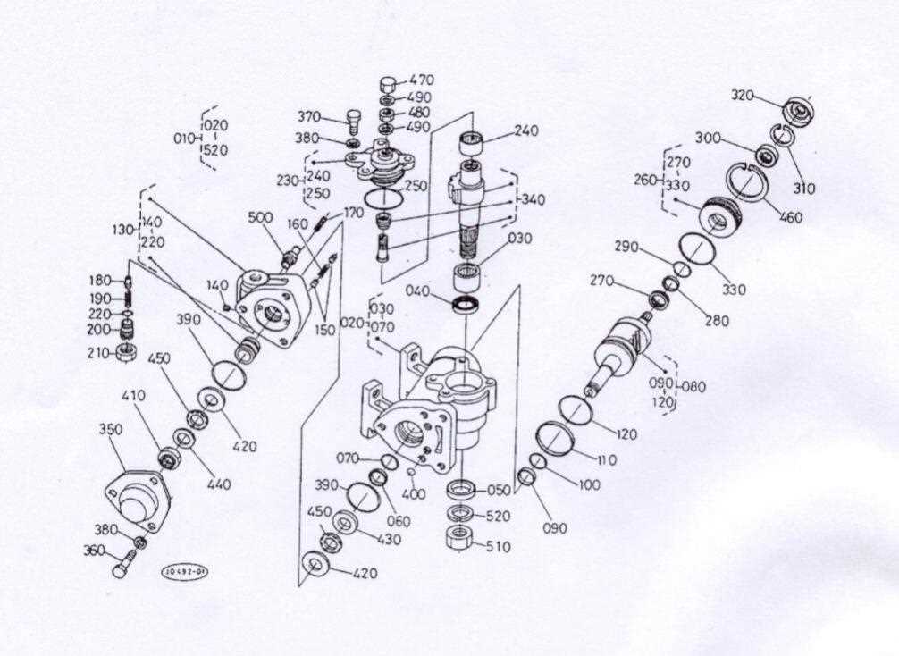 kubota l2850 parts diagram