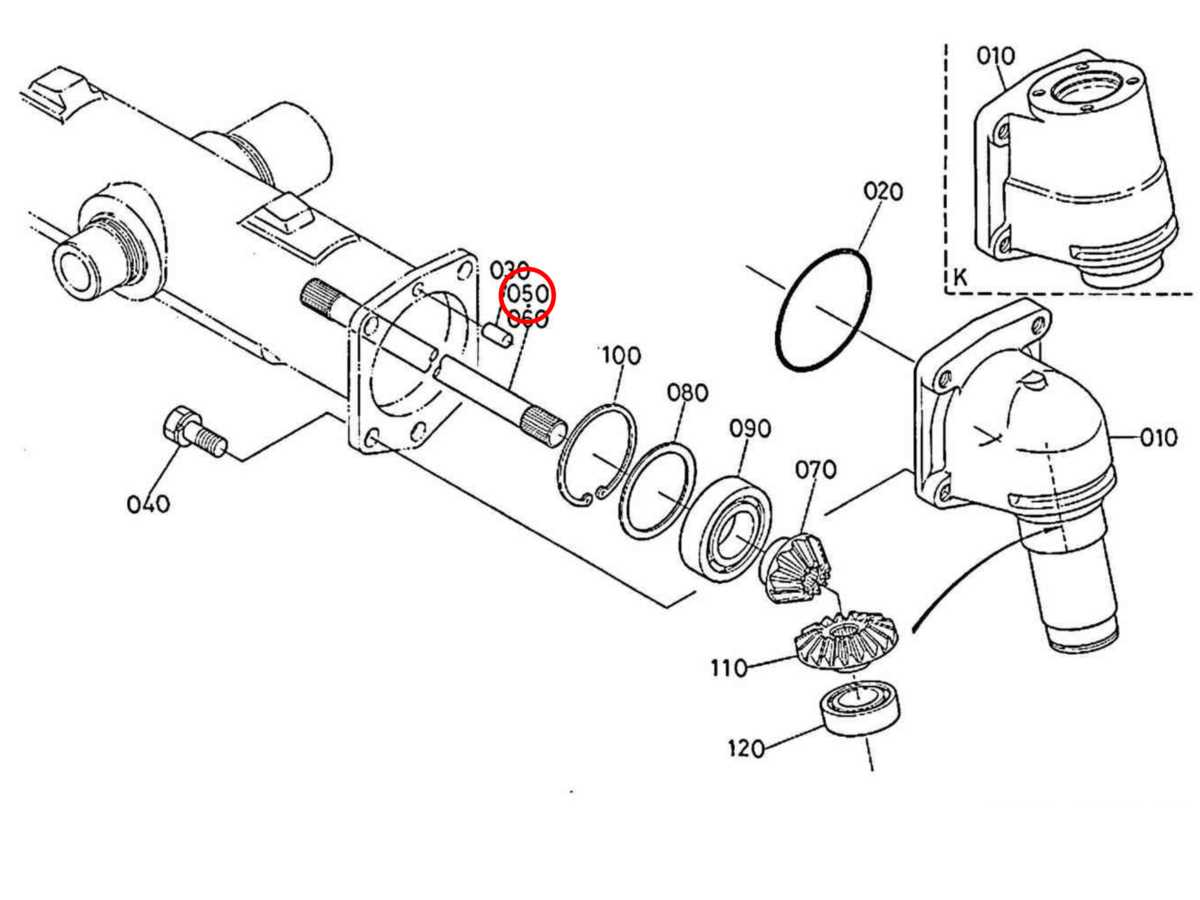 kubota l2950 parts diagram