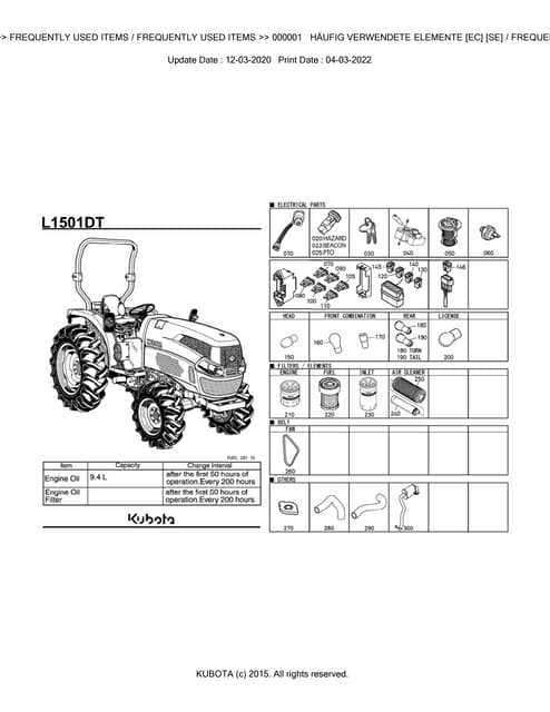 kubota l3940 parts diagram