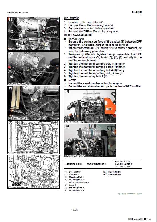 kubota m7060 parts diagram