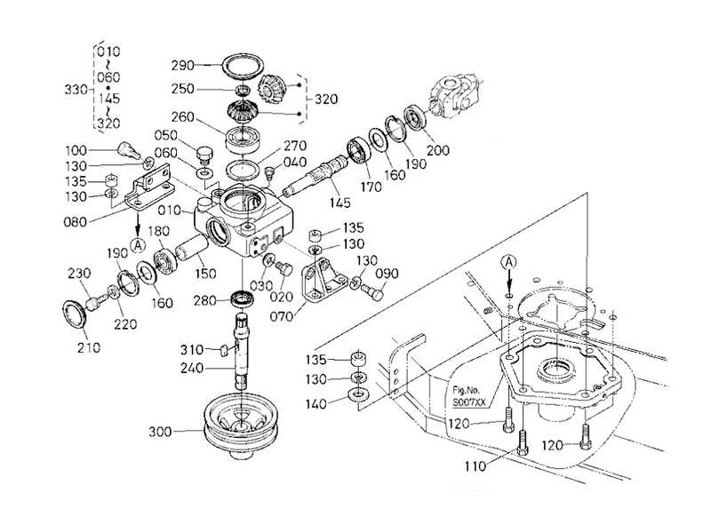 kubota parts diagram