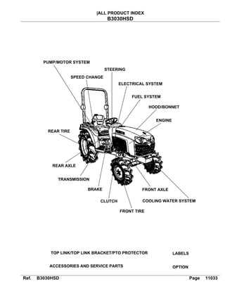 kubota parts diagram