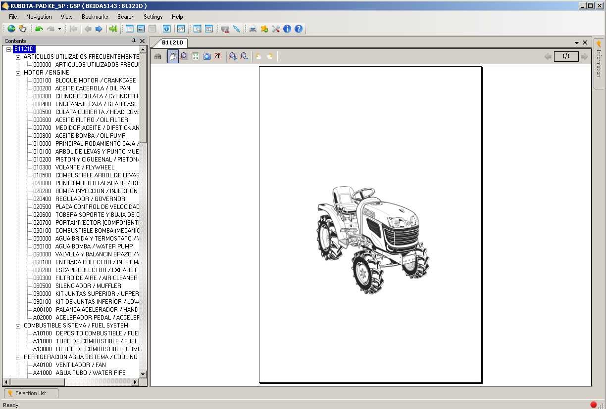 kubota rck40lt parts diagram