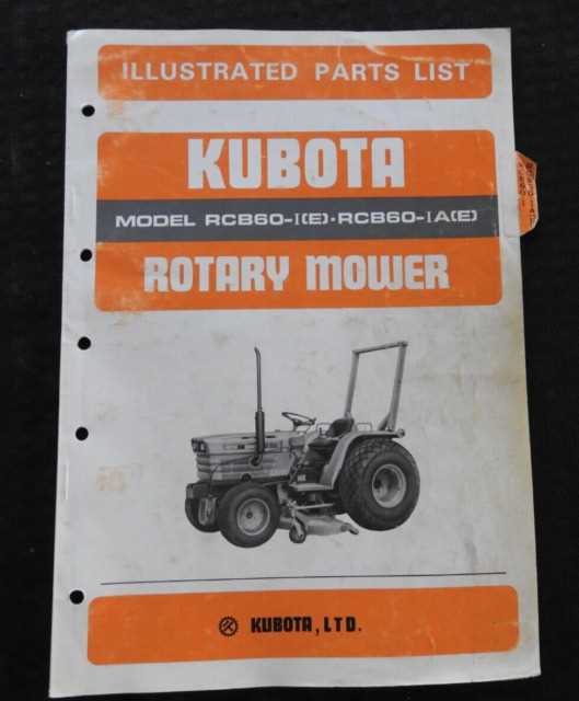 kubota rck44ltb parts diagram