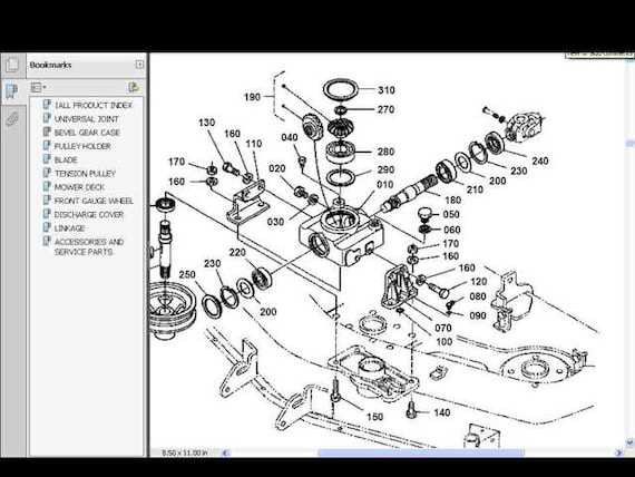 kubota rck60b23bx parts diagram