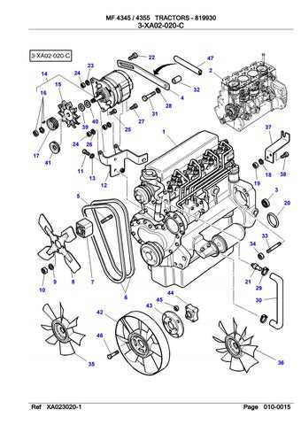 kubota v2403 engine parts diagram