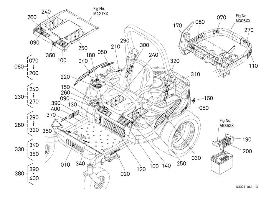 kubota z411 parts diagram