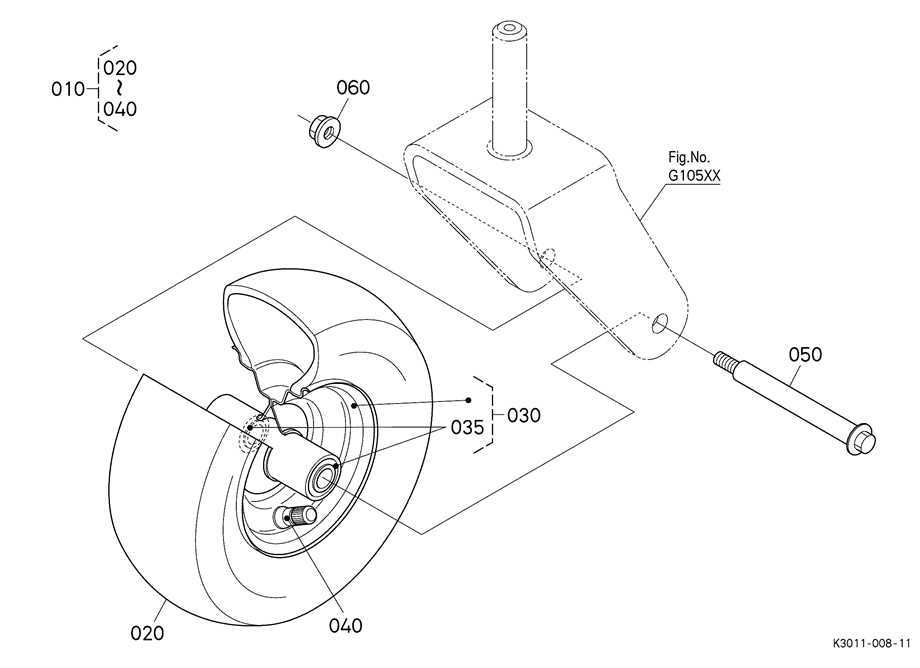 kubota zg124e parts diagram