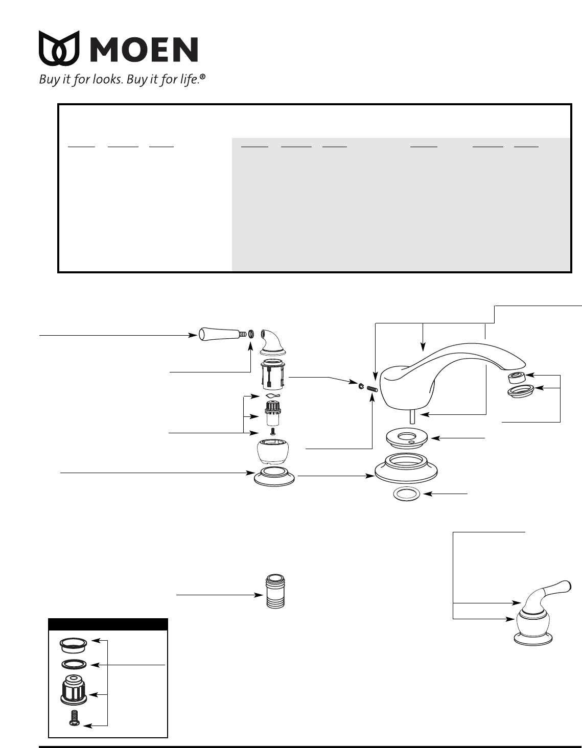 moen monticello faucet parts diagram