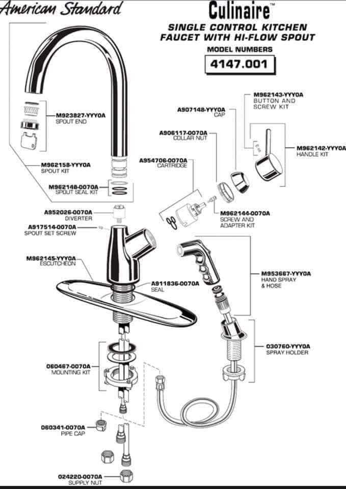 kwc domo parts diagram