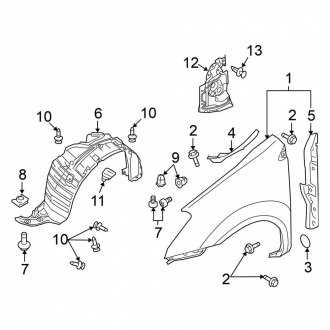 2013 nissan rogue parts diagram