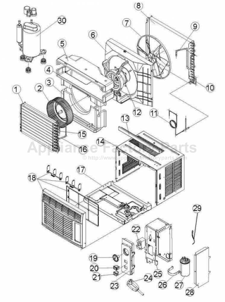 haier hlp141e parts diagram