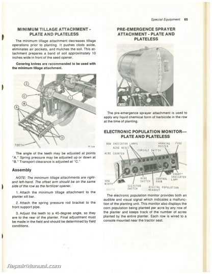 john deere 7000 planter parts diagram