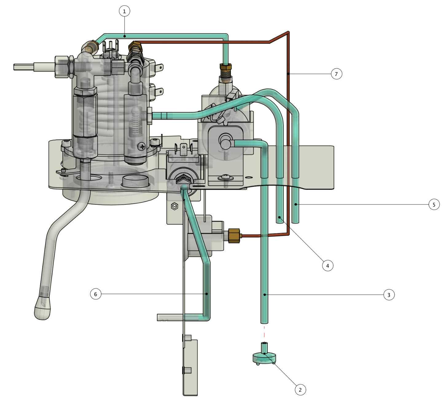 gaggia classic pro parts diagram