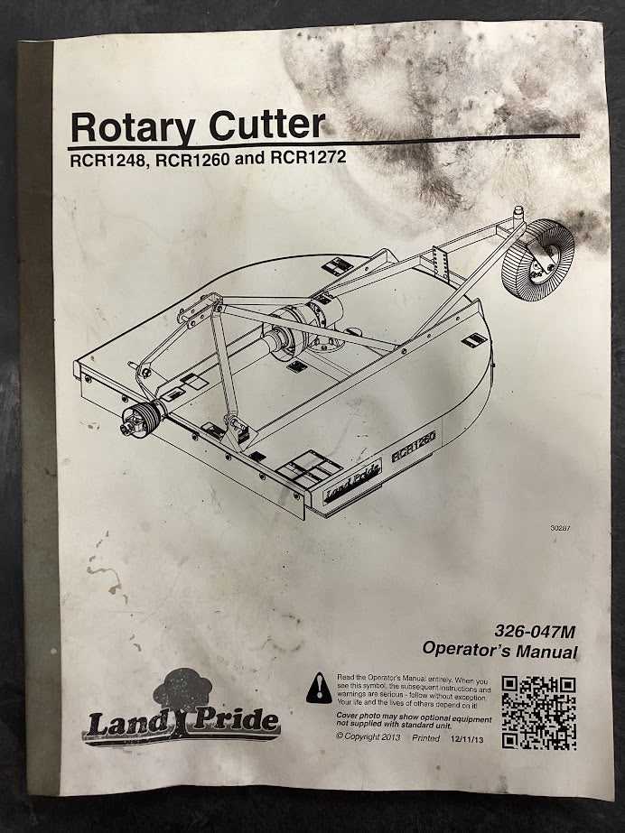 land pride rotary cutter parts diagram