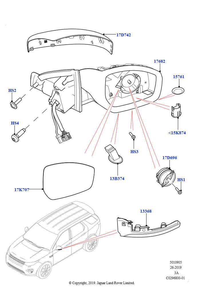 land rover discovery sport parts diagram