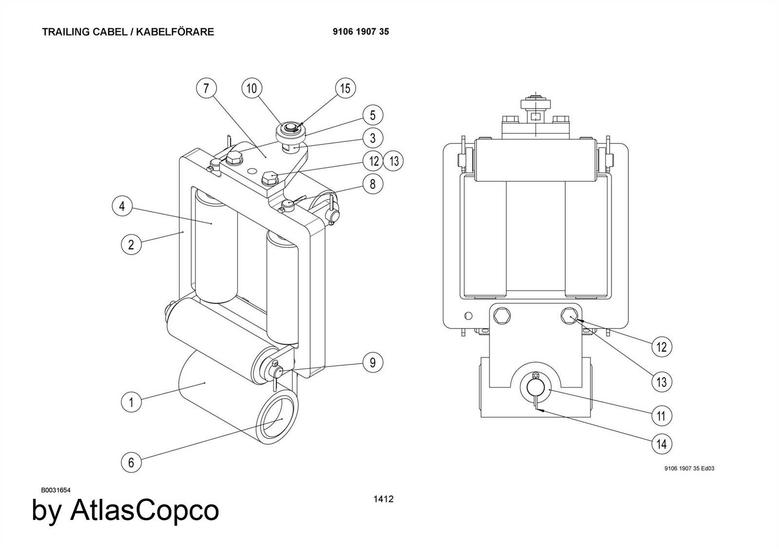 landa lp3035g parts diagram