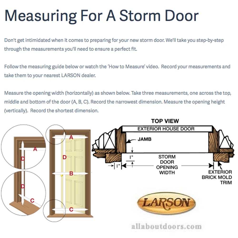 larson storm door retractable screen replacement parts diagram